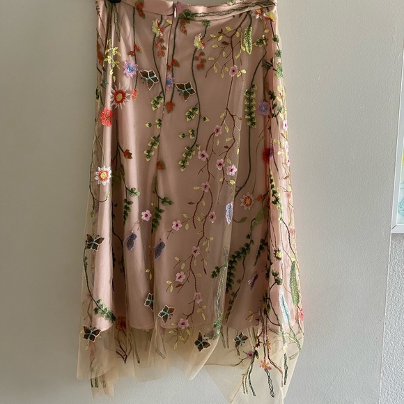 Anthropologie x Eva Franco Waverly Garden Embroidered Skirt - Picture 10 of 11